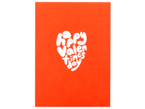 Valentine's Heart, Single Card