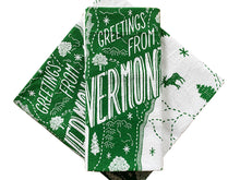 Greetings from Vermont Tea Towel