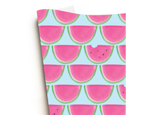 Watermelon Gift Wrapping Paper, Single Sheet