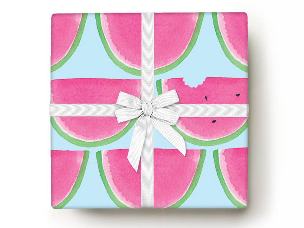 Watermelon Gift Wrapping Paper, Single Sheet