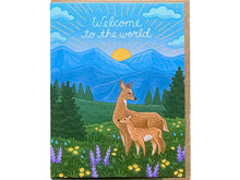 Welcome Deer Card