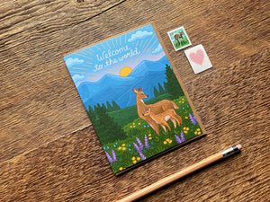 Welcome Deer Card