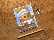 Winter Bluebirds Card