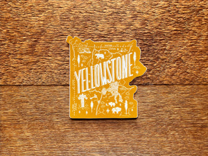 Yellowstone National Park Sticker