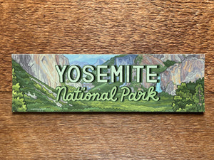 Yosemite Bumper Sticker