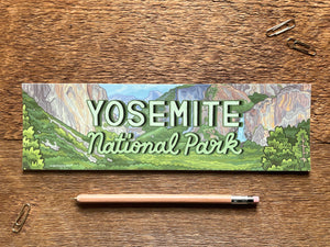 Yosemite Bumper Sticker
