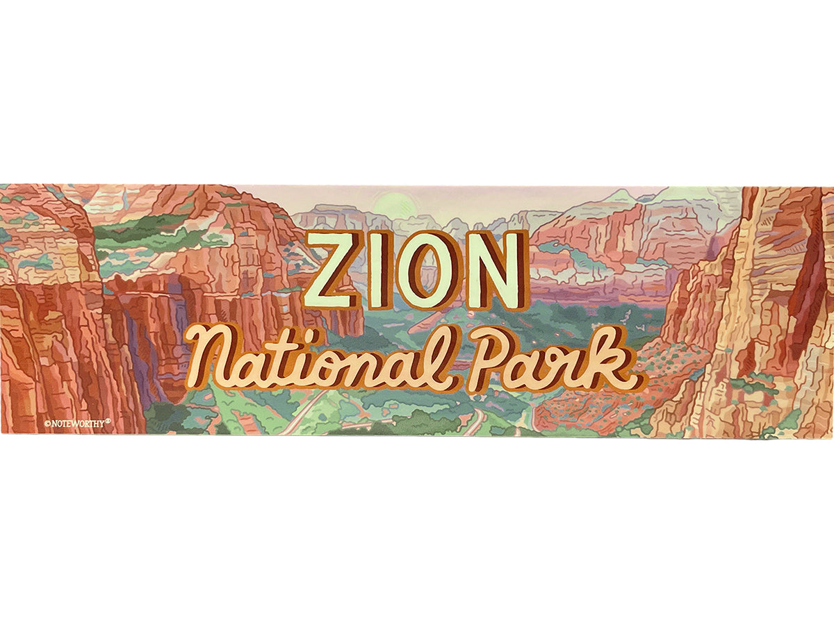 Zion Bumper Sticker Noteworthy Paper & Press