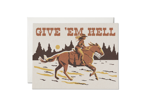 Give 'Em Hell, Single Card