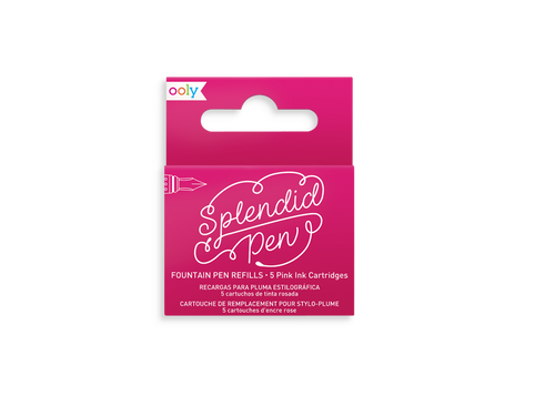 Splendid Fountain Pen REFILL, Pink