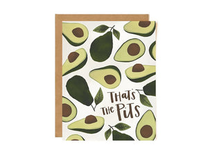Avocado Pits, Single Card