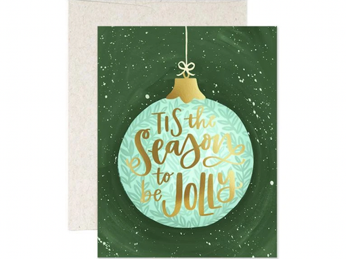 Jolly Ornament, Single Card