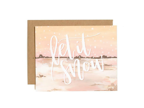 Let It Snow, Single Card