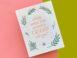 A Friend Like You, Single Card
