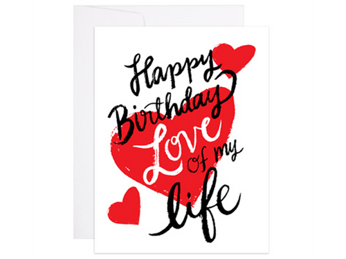 HB Love of My Life, Single Card