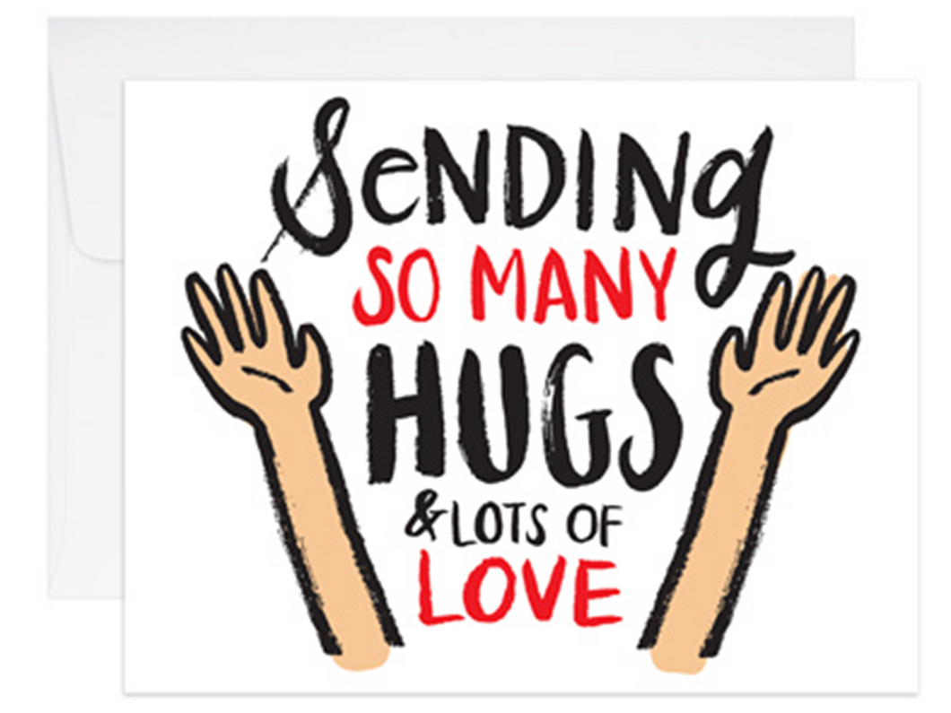 Hugs & Love, Single Card