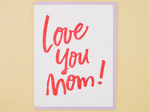 Love You Mom, Single Card
