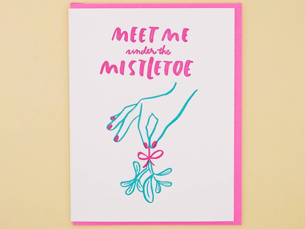 Mistletoe Holiday, Single Card