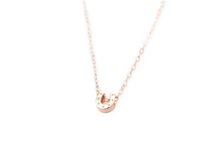 Tiny Horseshoe Necklace