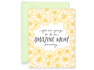 Amazing Mom Someday, Single Card