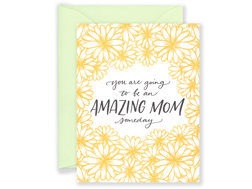 Amazing Mom Someday, Single Card