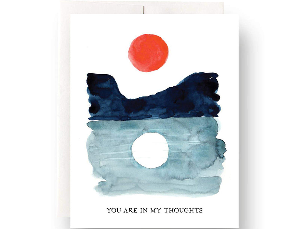 Sun and Moon in My Thoughts, Single Card