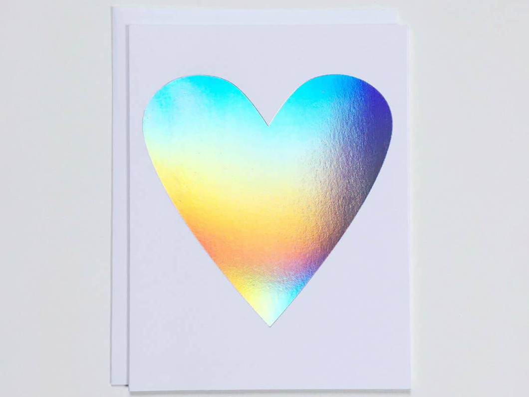 Hologram Heart, Single Card