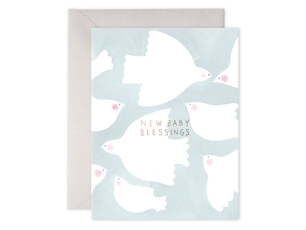 Baby Blessings, Single Card