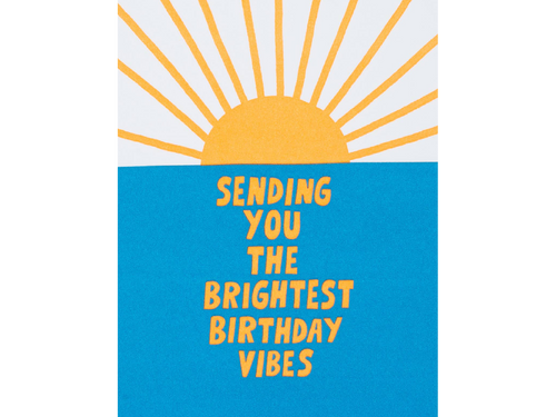 Brightest Birthday, Single Card