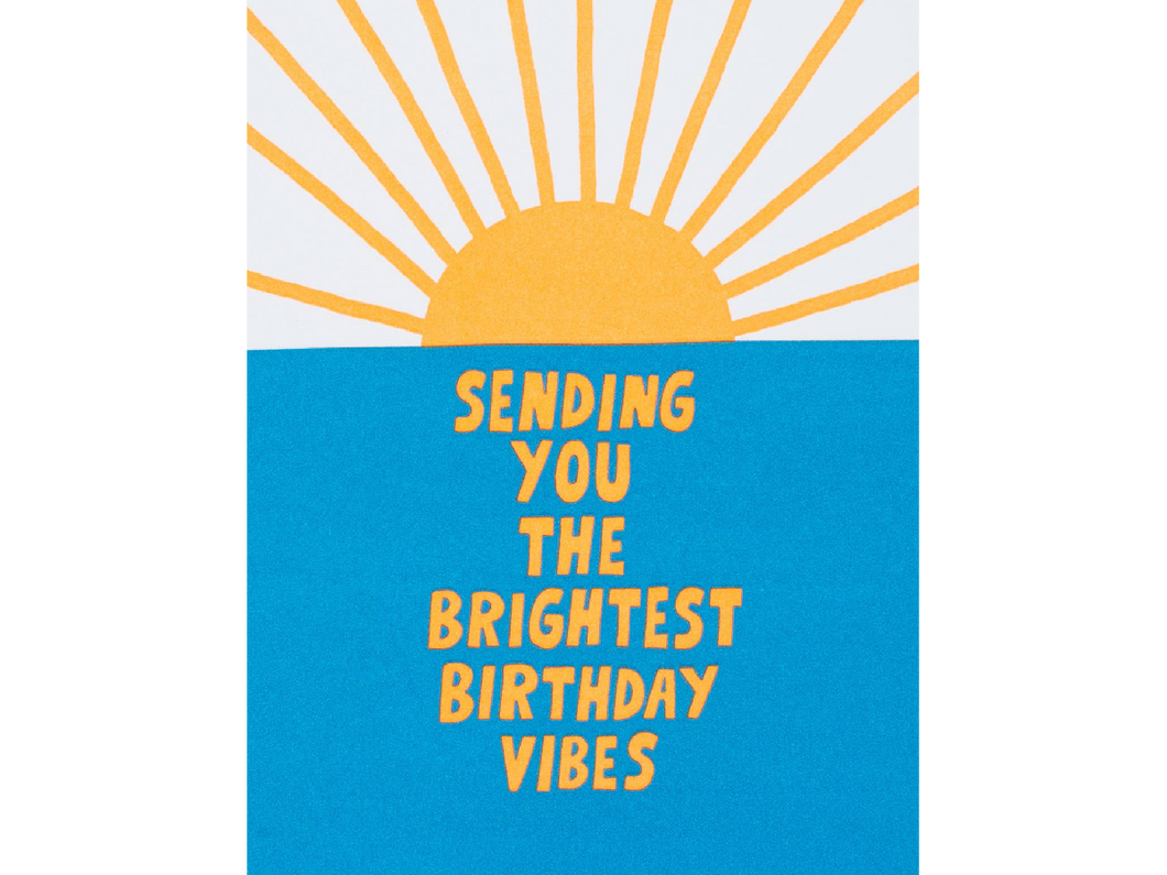 Brightest Birthday, Single Card