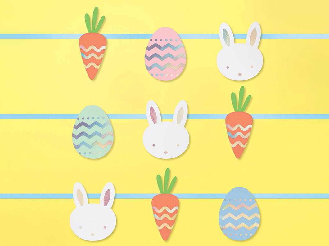 Bunny & Egg Easter Garland Kit