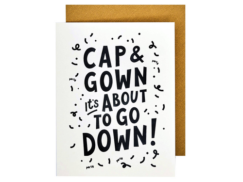 Cap & Gown, Single Card
