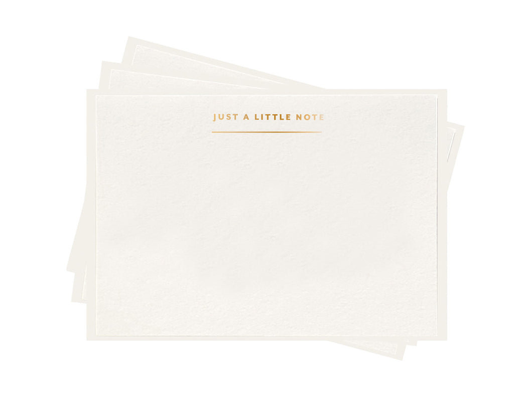 Just a Little Note Flat Notes, Box Set of 8