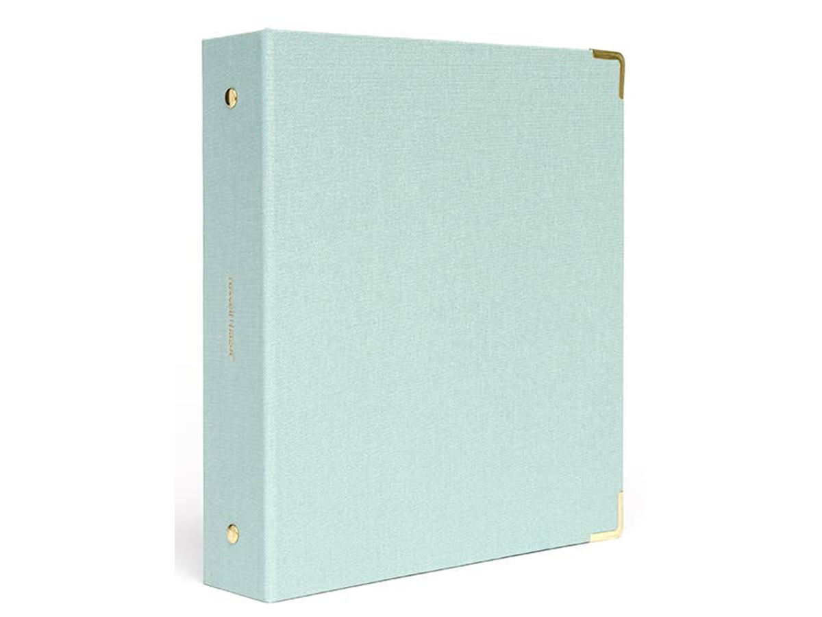 Mini Binner Mini Binder Mini 3 Ring Macaron Binder Cover With 20pcs 3 Inch