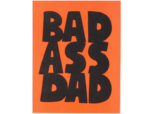 Bad Ass Dad, Single Card