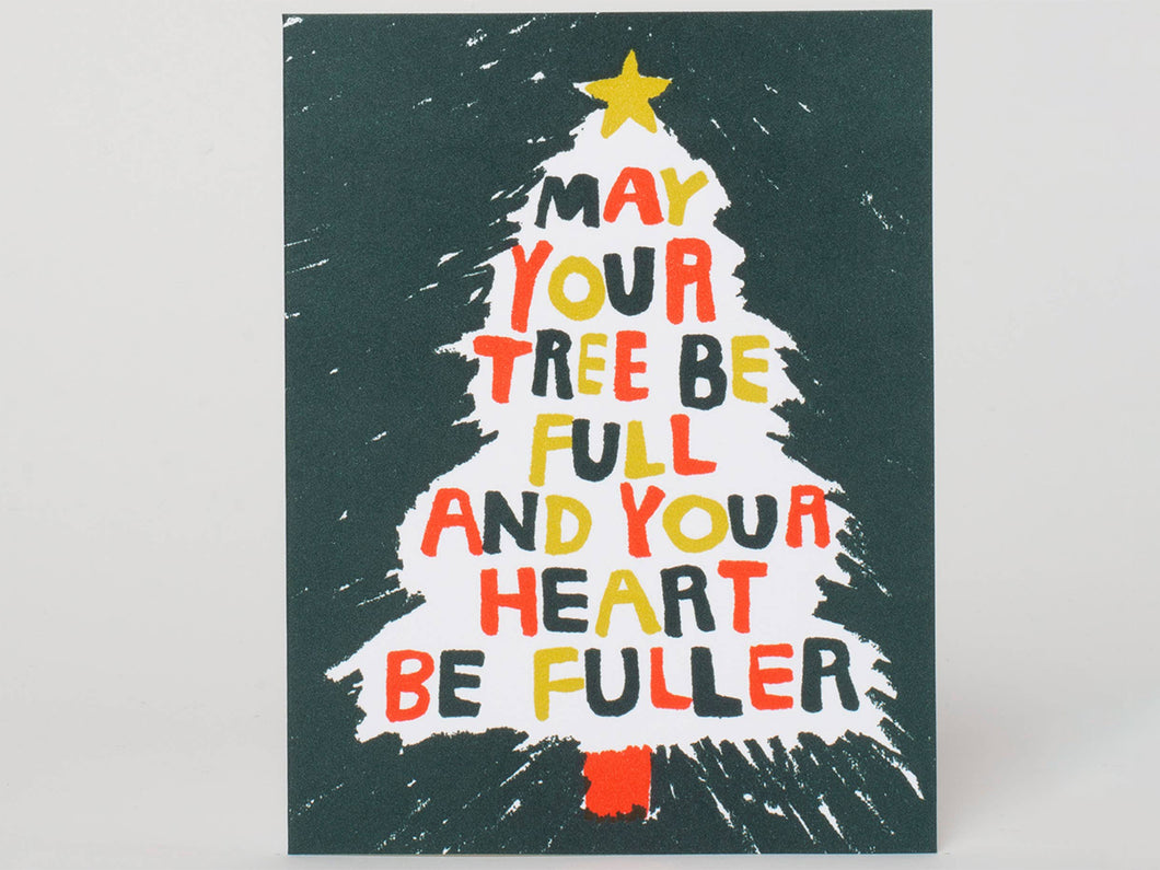 Full Christmas Tree, Single Card