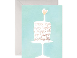 Wedding Cake, Single Card
