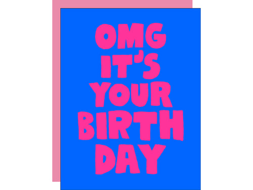 OMG Birthday, Single Card