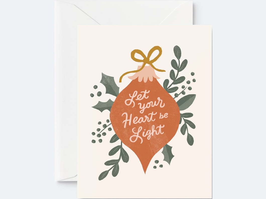 Heart Be Light, Single Card