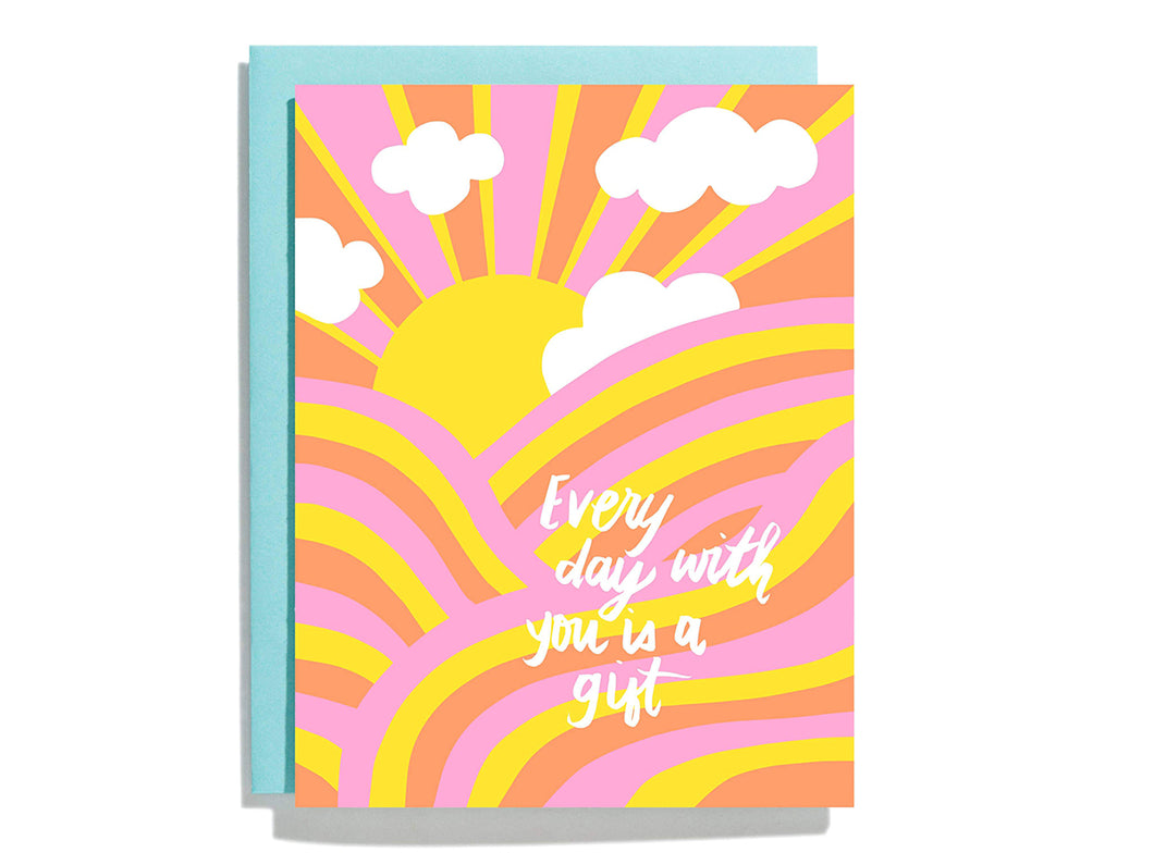 Every Day With You is a Gift, Single Card