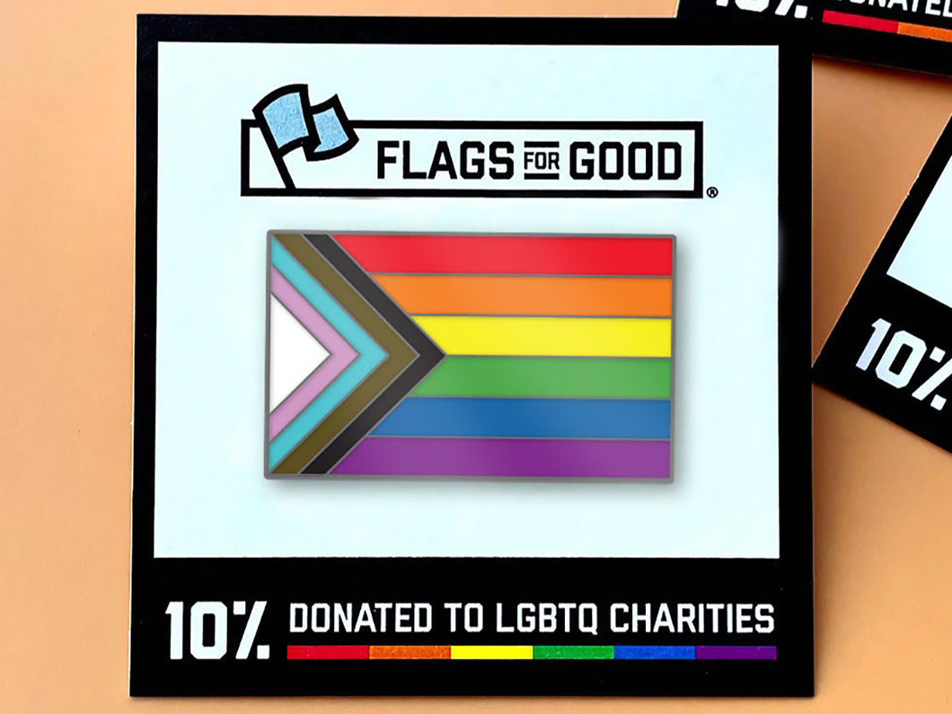 Trans Pride Flag Enamel Pin – Flags For Good