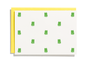 Frog Pattern, Box Set of 6