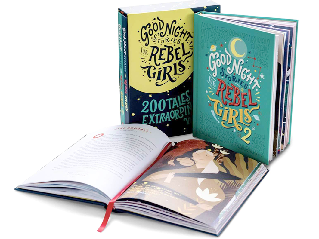 Good Night Stories for Rebel Girls, 2 Book Set