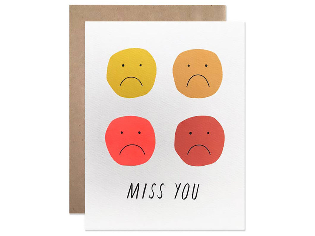 Miss You Sad Faces, Single Card