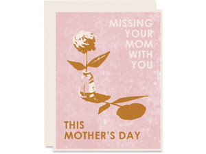 Missing Your Mom With You, Single Card