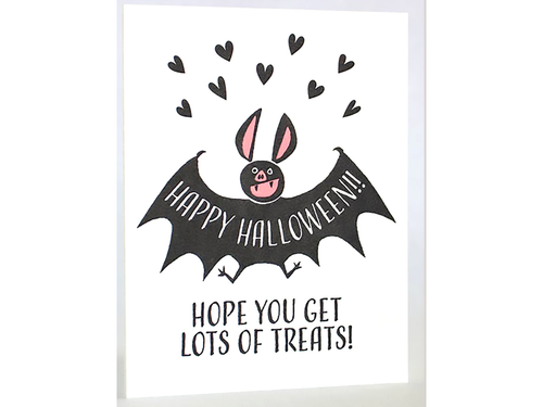 Halloween Bat, Single Card