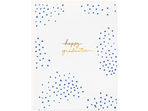 Happy Graduation Dots, Single Card