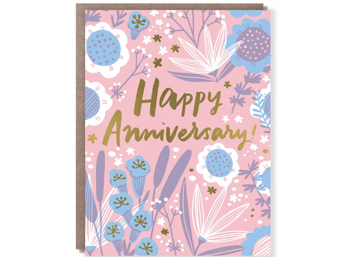 Anniversary Garden, Single Card