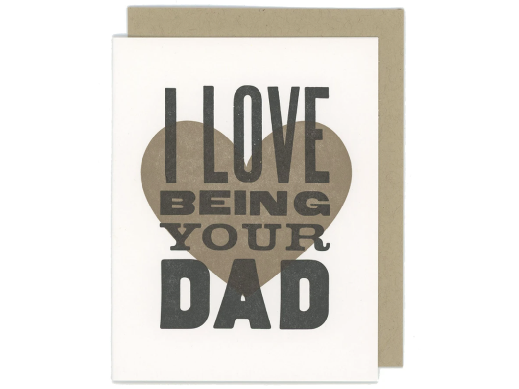 Love Being Your Dad, Single Card