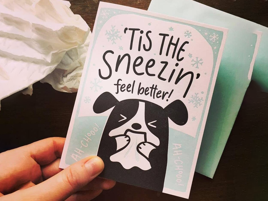 Tis The Sneezin', Single Card