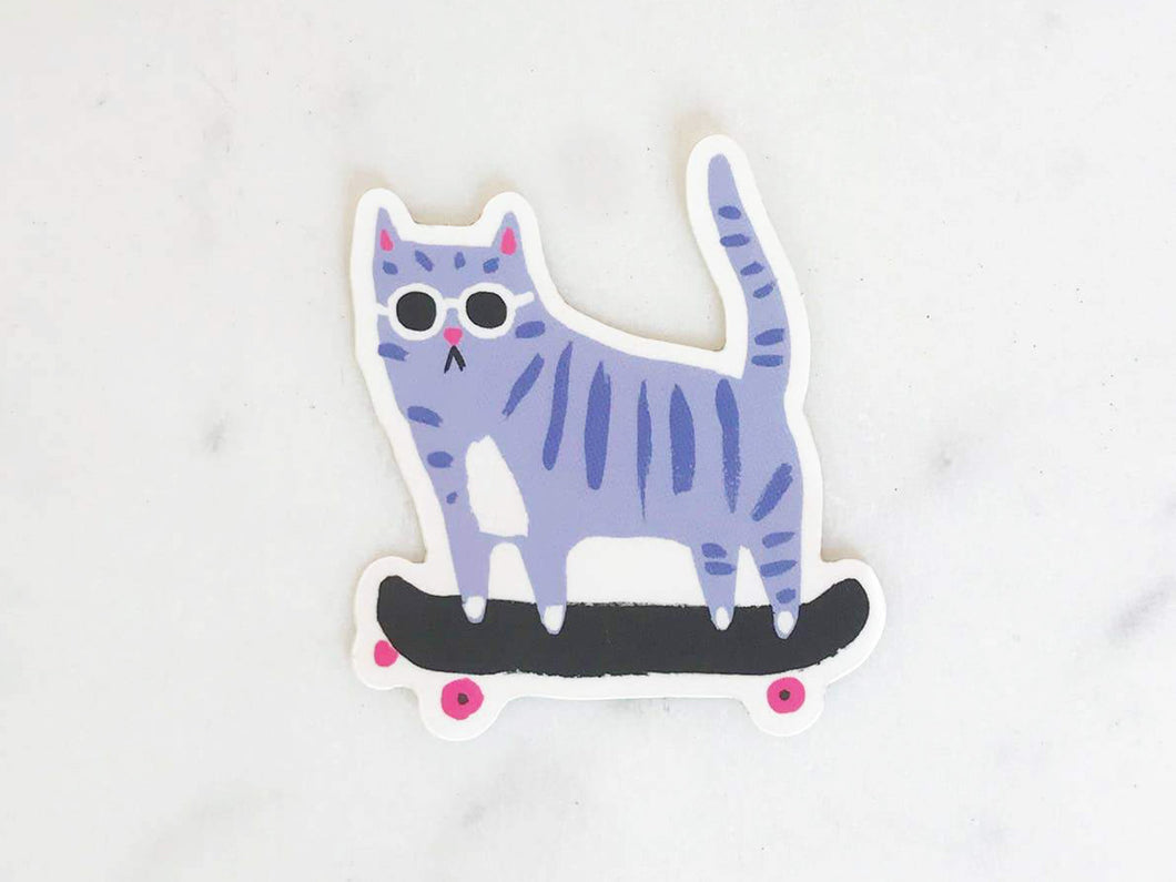 Skater Cat, Sticker